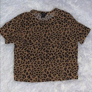 RUE 21 CHEETAH CROP TOP🖤